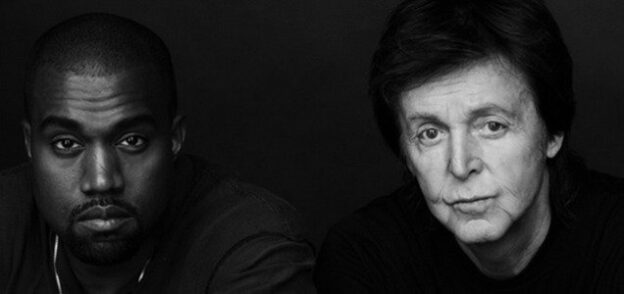 KANYE WEST AND PAUL MCCARTNEY RELEASE NEW COLLABORATION 'ONLY ONE' - listen 