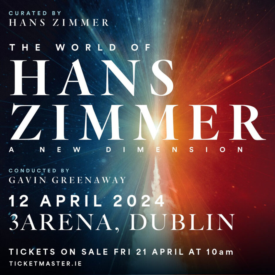 Hans Zimmer World Tour 2025 Poster