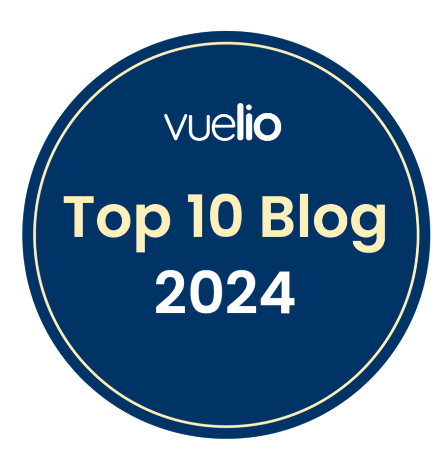 Vuelio top 10 blog 2024