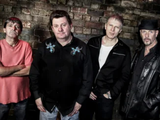 Legendary NI Punks STIFF LITTLE FINGERS are back! at Custom House Square in Belfast in August 1