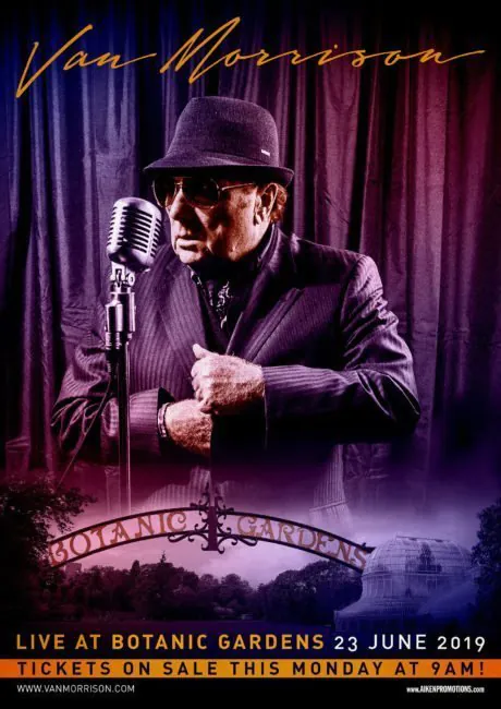 Van Morrison announces Live At Botanic Gardens gig in Belfast this summer -  Belfast Live