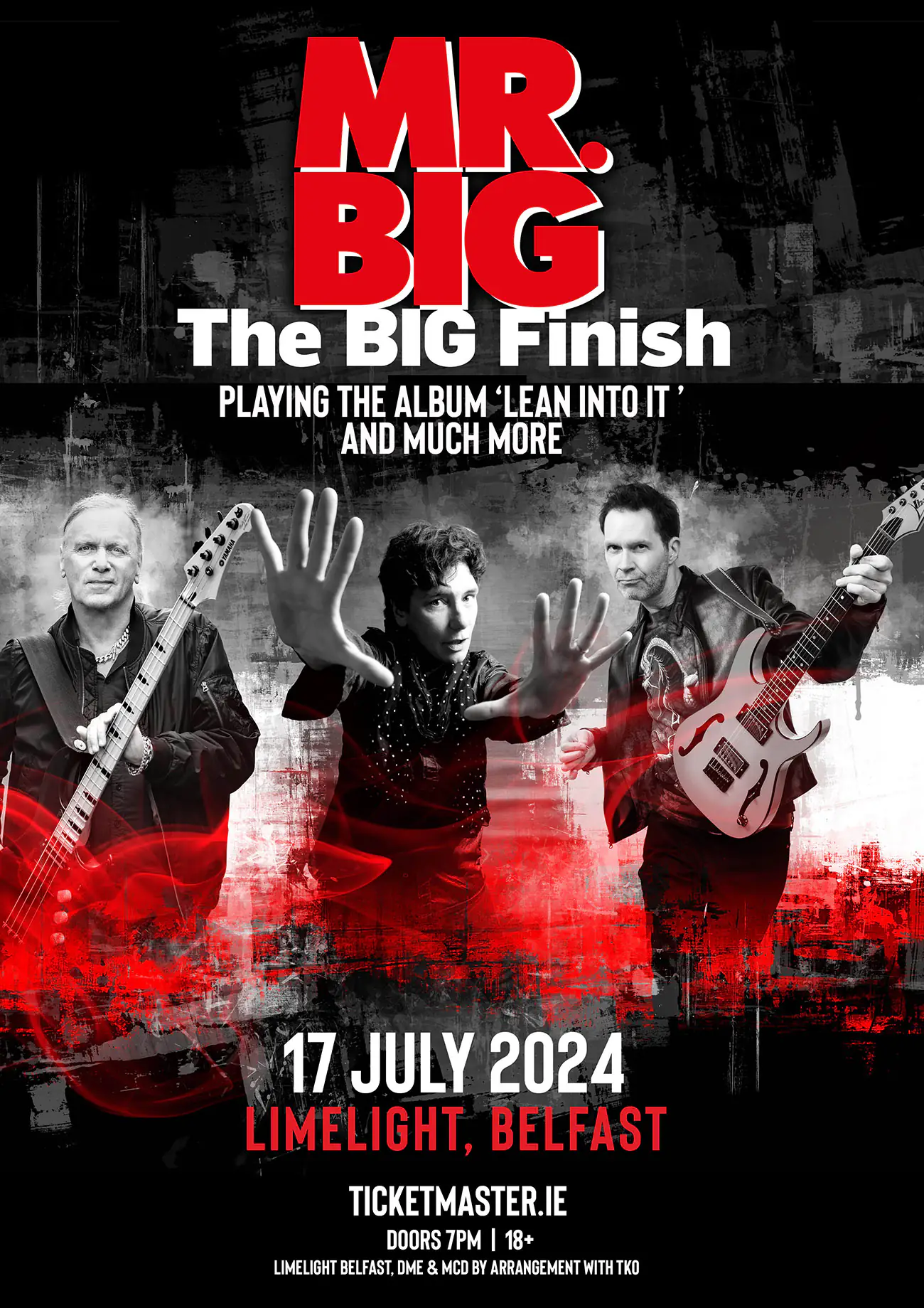 MR. BIG Bring 'The BIG Finish' Tour To The Limelight, Belfast | XS